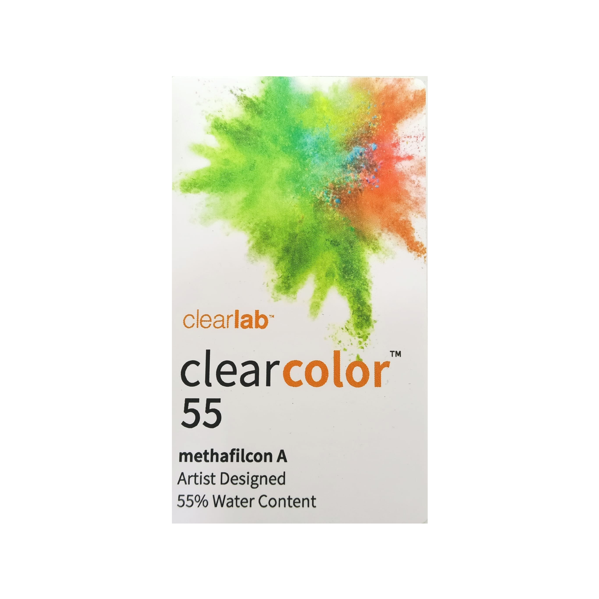 LENTILLAS MENSUAL COLOR CLEAR COLOR 55
