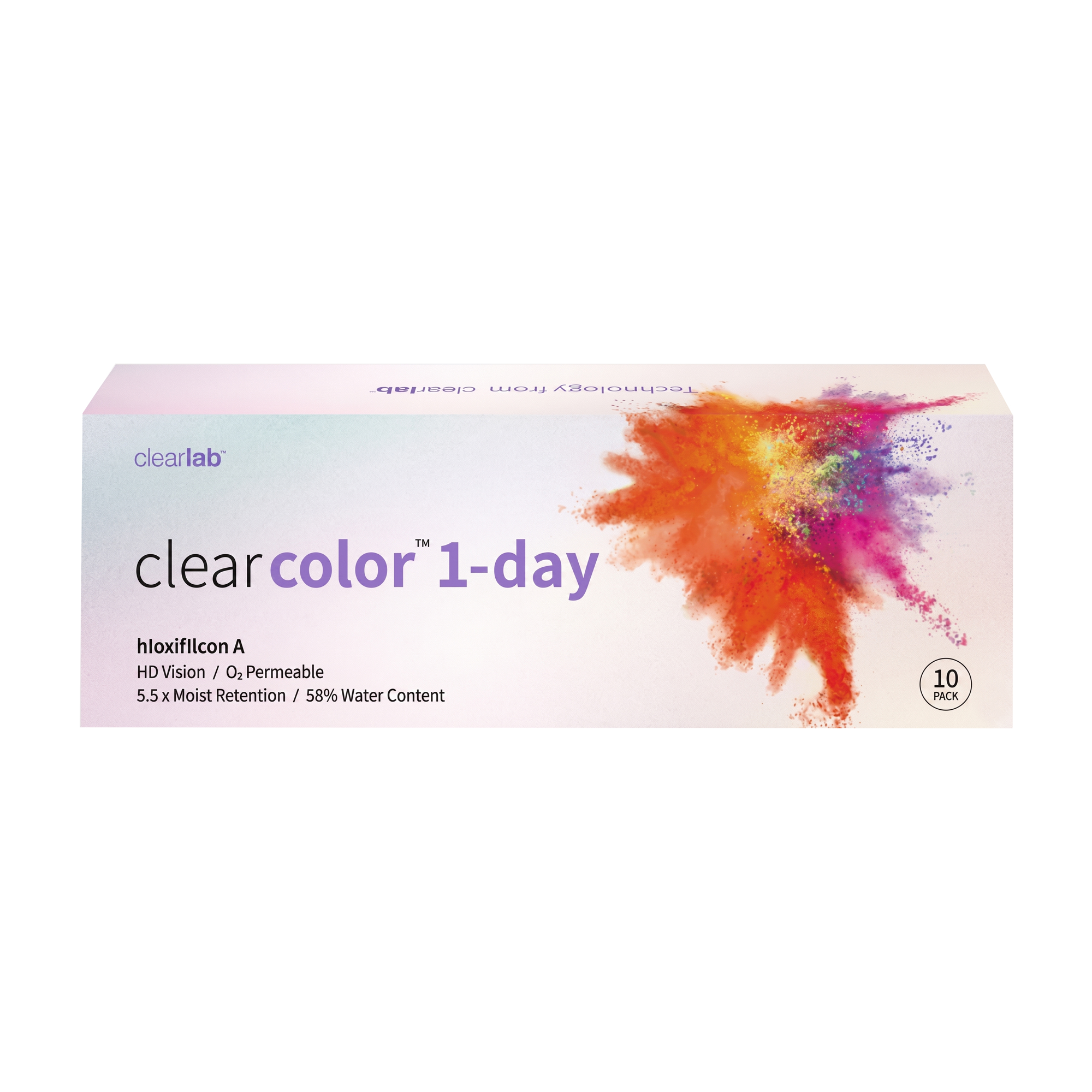 LENTILLAS DIARIAS COLOR CLEAR COLOR 1-DAY